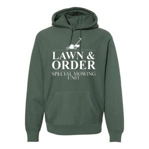 Lawn & Order Special Mowing Unit Premium Hoodie