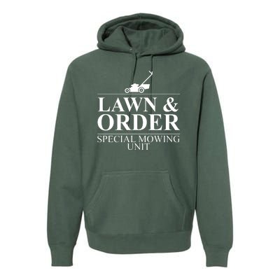 Lawn & Order Special Mowing Unit Premium Hoodie