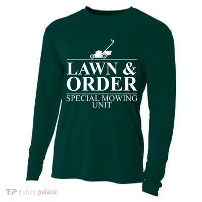 Lawn & Order Special Mowing Unit Cooling Performance Long Sleeve Crew