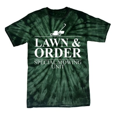 Lawn & Order Special Mowing Unit Tie-Dye T-Shirt