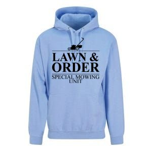 Lawn & Order Special Mowing Unit Unisex Surf Hoodie