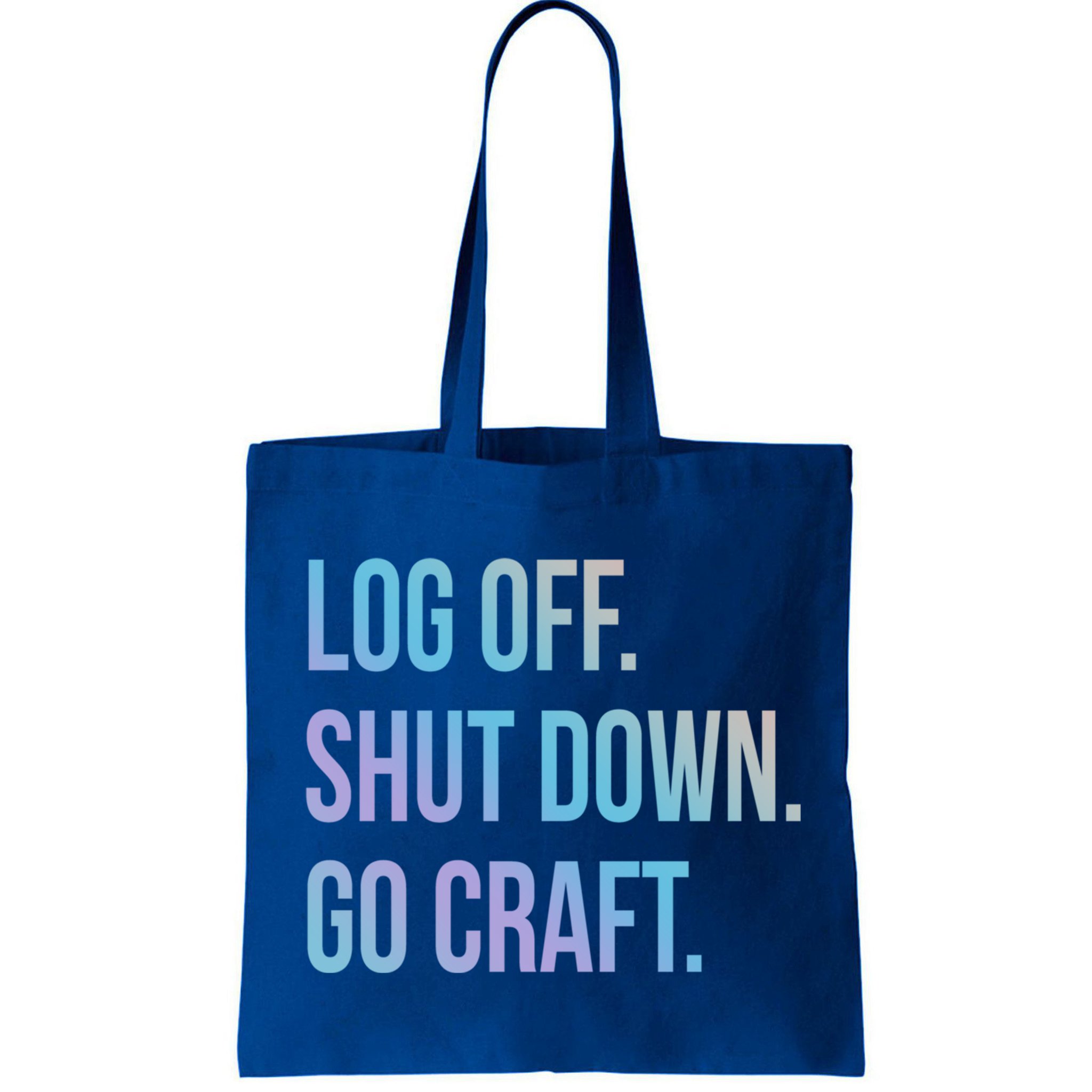 Log Off Shut Down Scrapbooking Work From Home Scrapbook Wfh Gift Bag