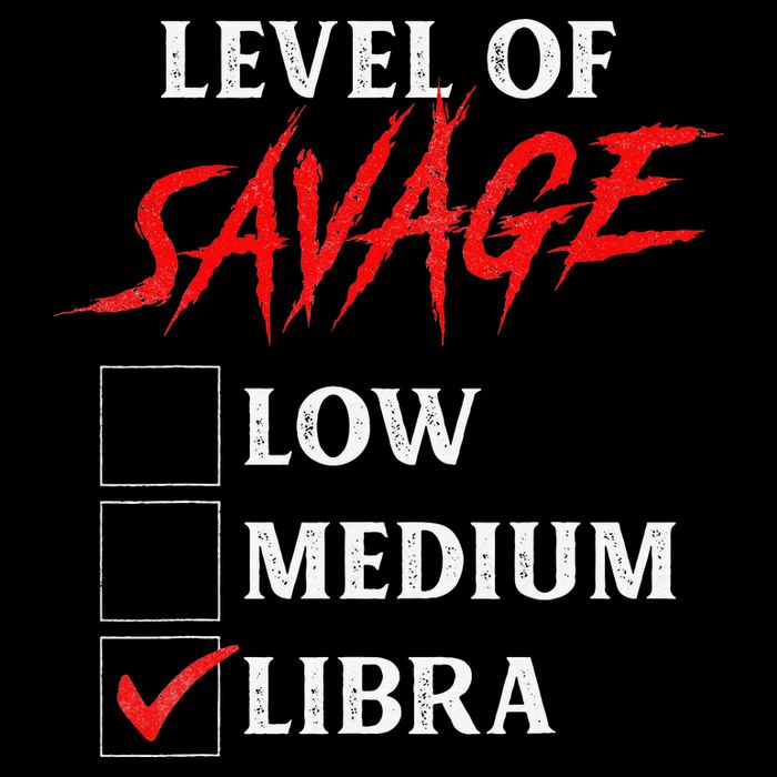 Level Of Savage Libra Funny Zodiac Queen King Man 16 in Basic Backpack