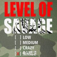 Level Of Savage Low Medium Aries Beast Animal Mode Legacy Tie Dye Trucker Hat