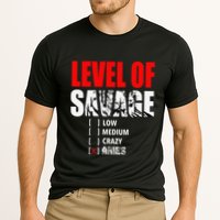Level Of Savage Low Medium Aries Beast Animal Mode Performance Shirt