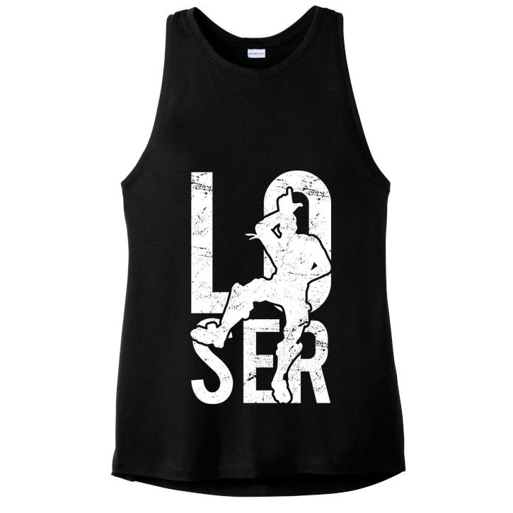 Loser Dance Victory Royale Ladies PosiCharge Tri-Blend Wicking Tank