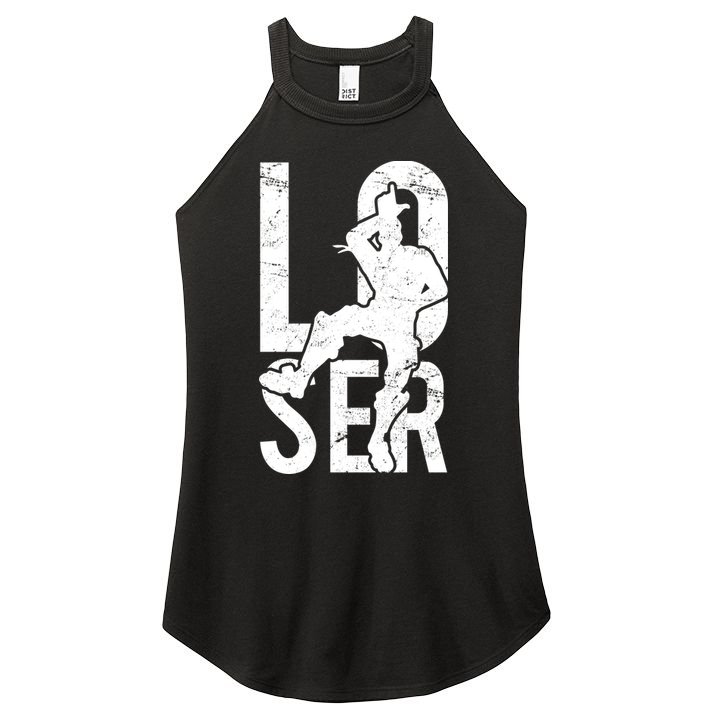 Loser Dance Victory Royale Women's Perfect Tri Rocker Tank