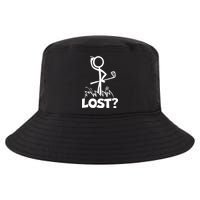 Lost Golf Ball Stickman Golfer Cool Comfort Performance Bucket Hat
