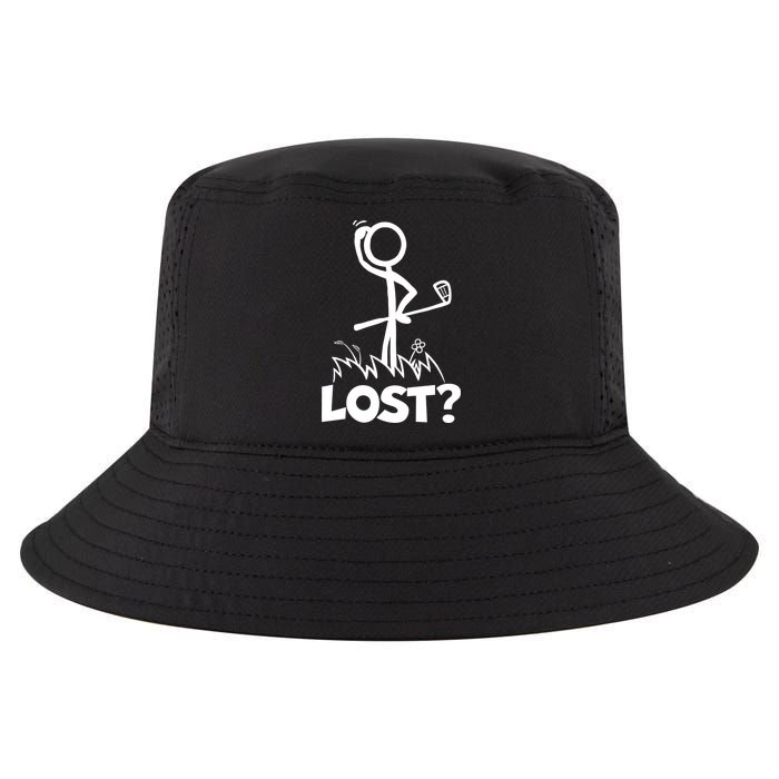 Lost Golf Ball Stickman Golfer Cool Comfort Performance Bucket Hat