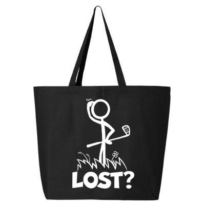 Lost Golf Ball Stickman Golfer 25L Jumbo Tote