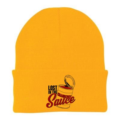 Lost In The Cranberry Sauce Knit Cap Winter Beanie