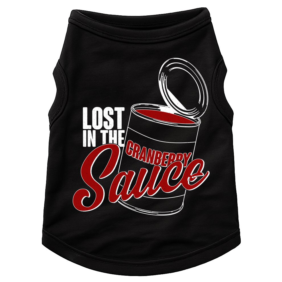 Lost In The Cranberry Sauce Doggie Tank