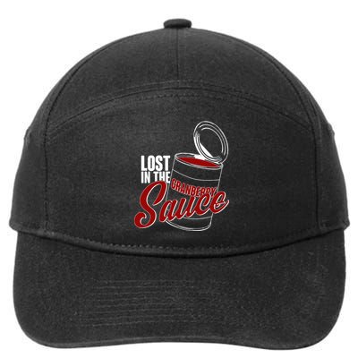 Lost In The Cranberry Sauce 7-Panel Snapback Hat