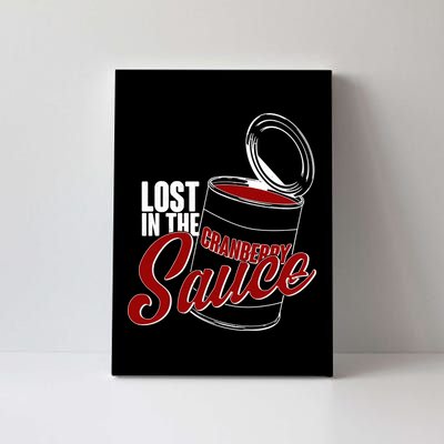 Lost In The Cranberry Sauce Canvas