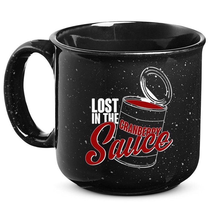 Lost In The Cranberry Sauce 15oz Campfire Ceramic Mug