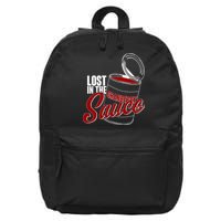 Lost In The Cranberry Sauce 16 in Basic Backpack