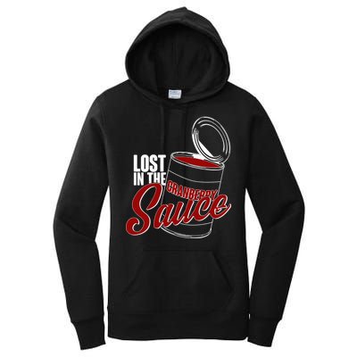 Lost In The Cranberry Sauce Women's Pullover Hoodie