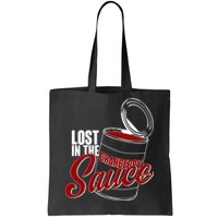 Lost In The Cranberry Sauce Tote Bag