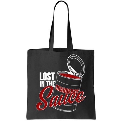 Lost In The Cranberry Sauce Tote Bag