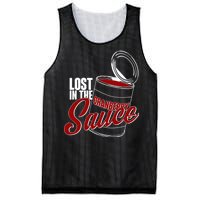 Lost In The Cranberry Sauce Mesh Reversible Basketball Jersey Tank