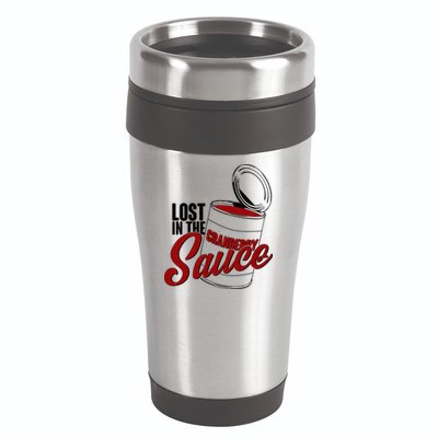 Lost In The Cranberry Sauce 16oz Travel Tumbler