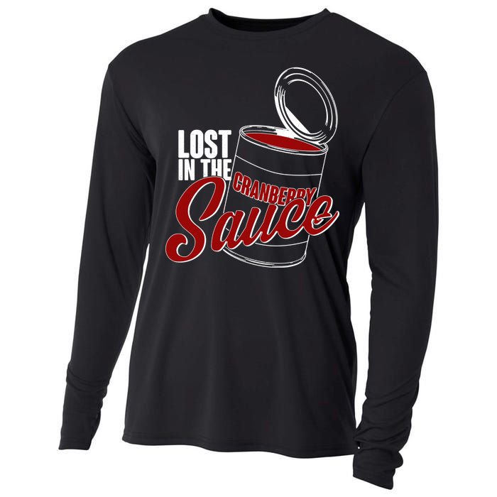 Lost In The Cranberry Sauce Cooling Performance Long Sleeve Crew