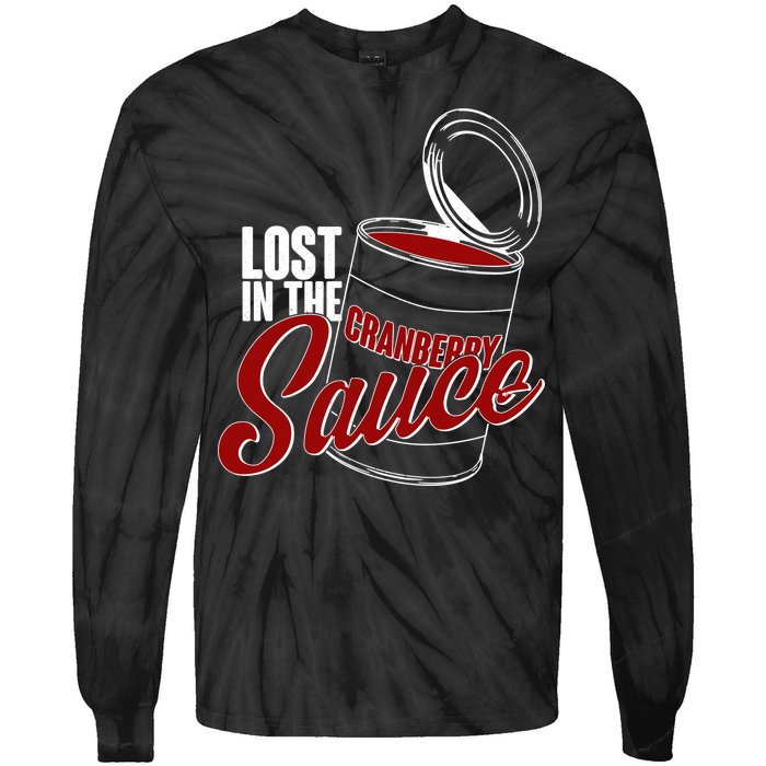 Lost In The Cranberry Sauce Tie-Dye Long Sleeve Shirt