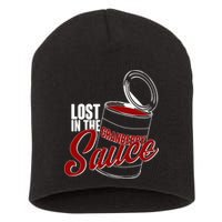 Lost In The Cranberry Sauce Short Acrylic Beanie