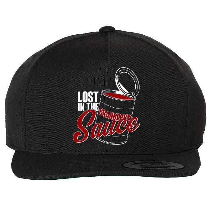 Lost In The Cranberry Sauce Wool Snapback Cap