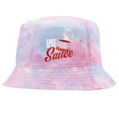 Lost In The Cranberry Sauce Tie-Dyed Bucket Hat