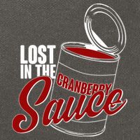 Lost In The Cranberry Sauce Cotton Canvas Backpack