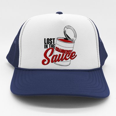 Lost In The Cranberry Sauce Trucker Hat