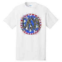 Land Of The Free Home Of The Brave USA Celebration Tall T-Shirt