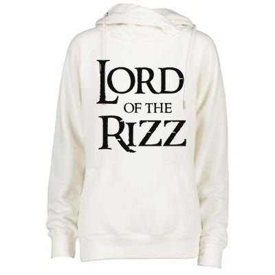 Lord Of The Rizz Epic Rizz Womens Funnel Neck Pullover Hood