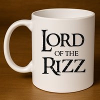 Lord Of The Rizz Epic Rizz 11oz C Handle Ceramic Mug