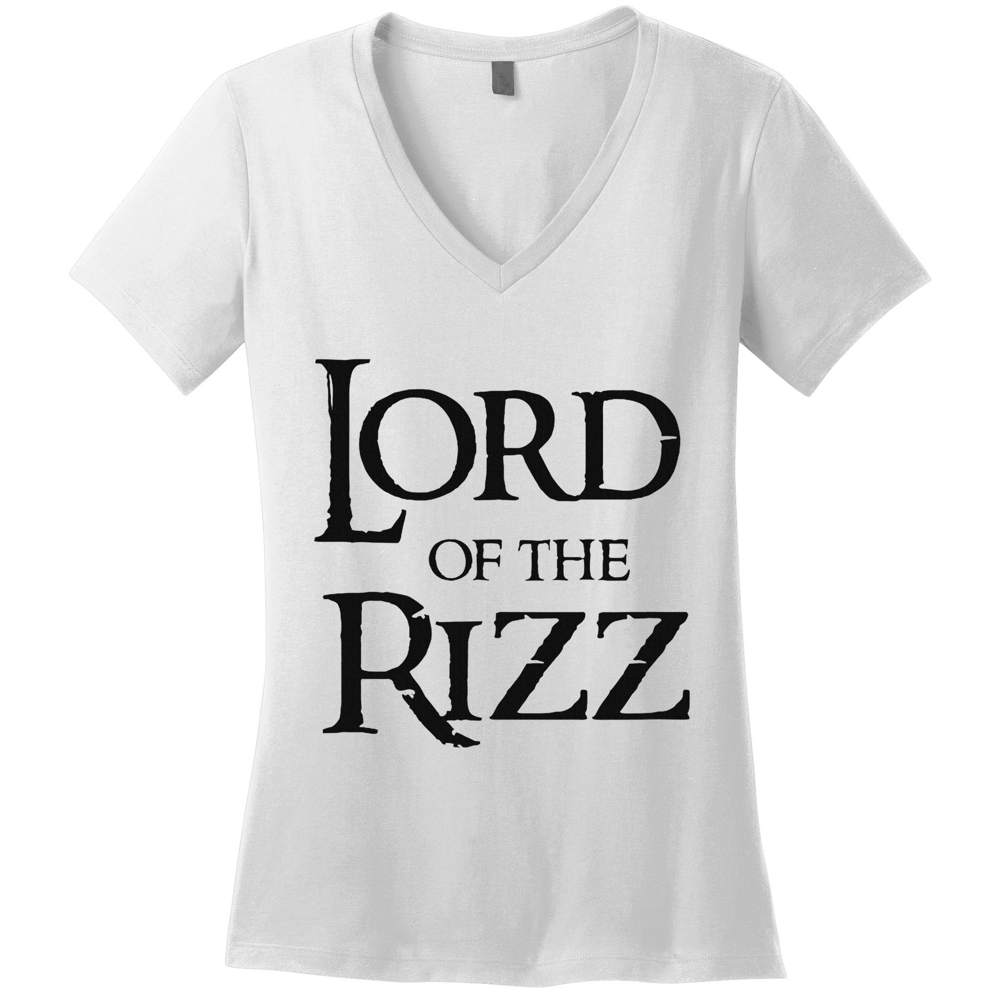 Lord Of The Rizz Epic Rizz Women's V-Neck T-Shirt