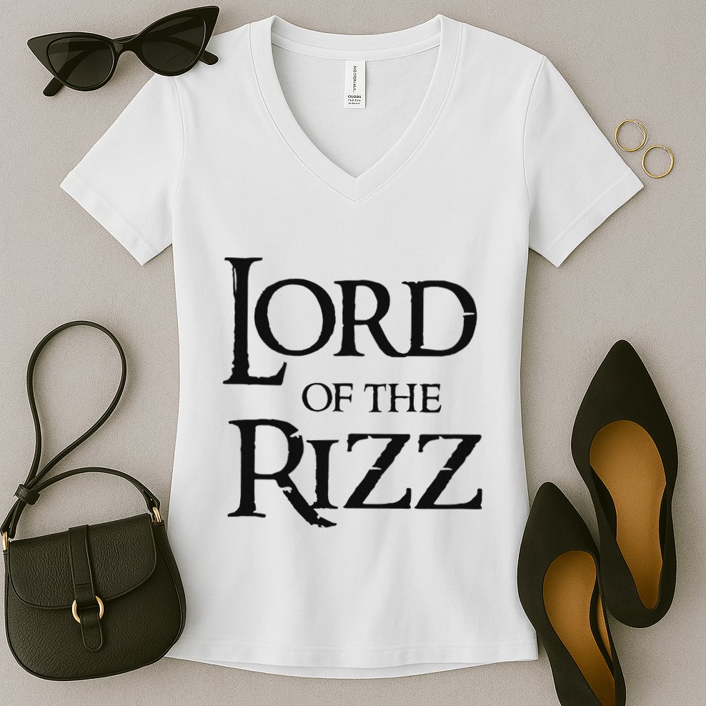 Lord Of The Rizz Epic Rizz Women's V-Neck T-Shirt