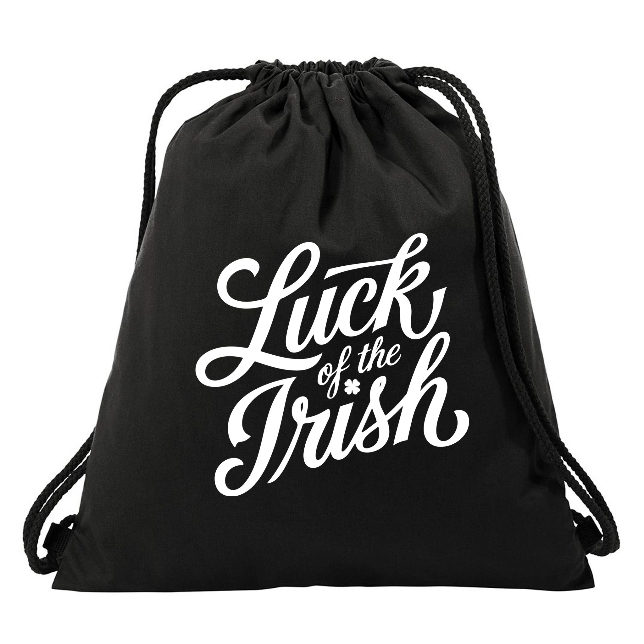 Luck Of The Irish St Patricks Day Drawstring Bag