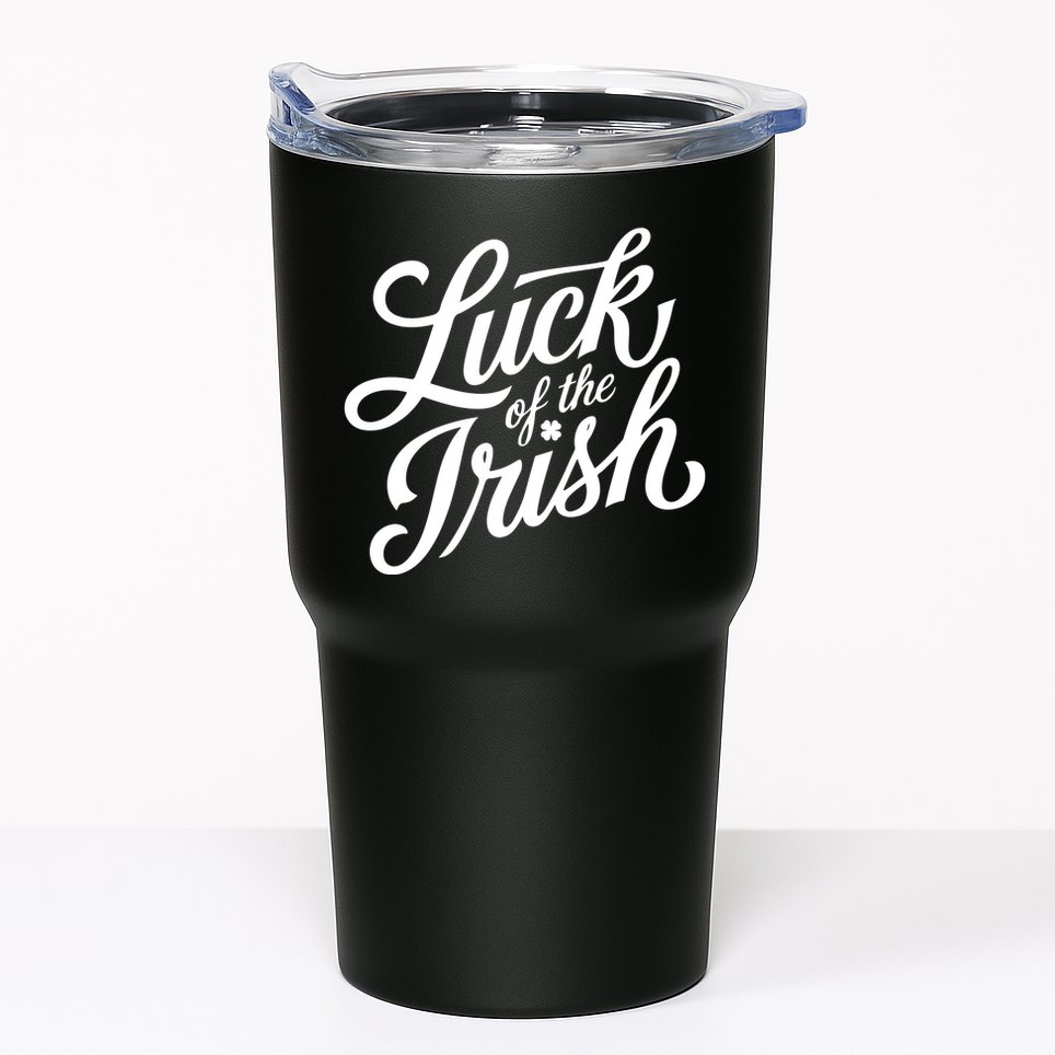 Luck Of The Irish St Patricks Day Tumbler