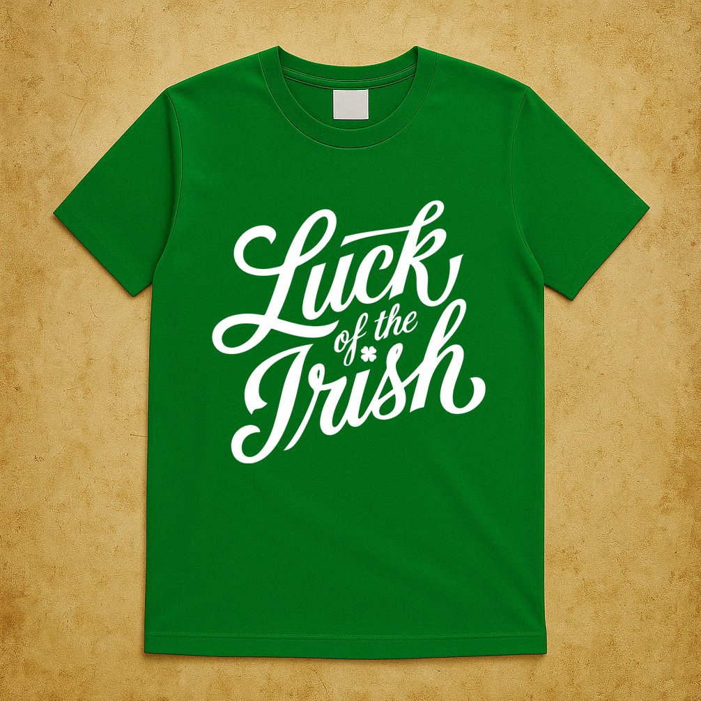 Luck Of The Irish St Patricks Day T-Shirt