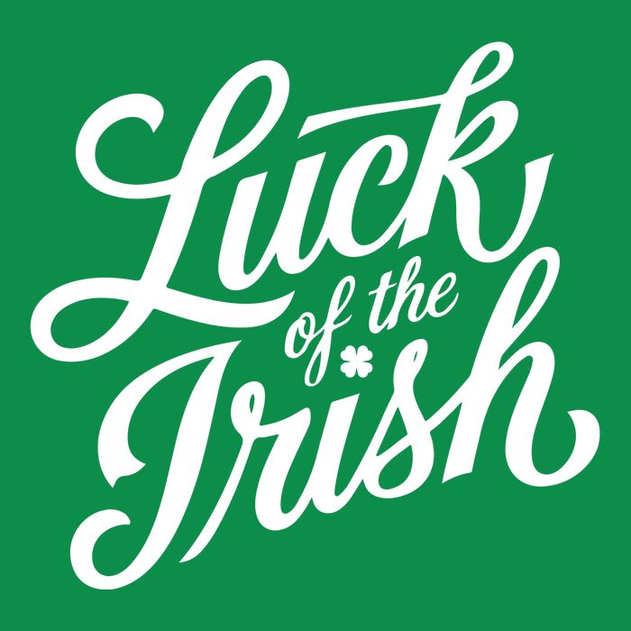 Luck Of The Irish St Patricks Day Magnet