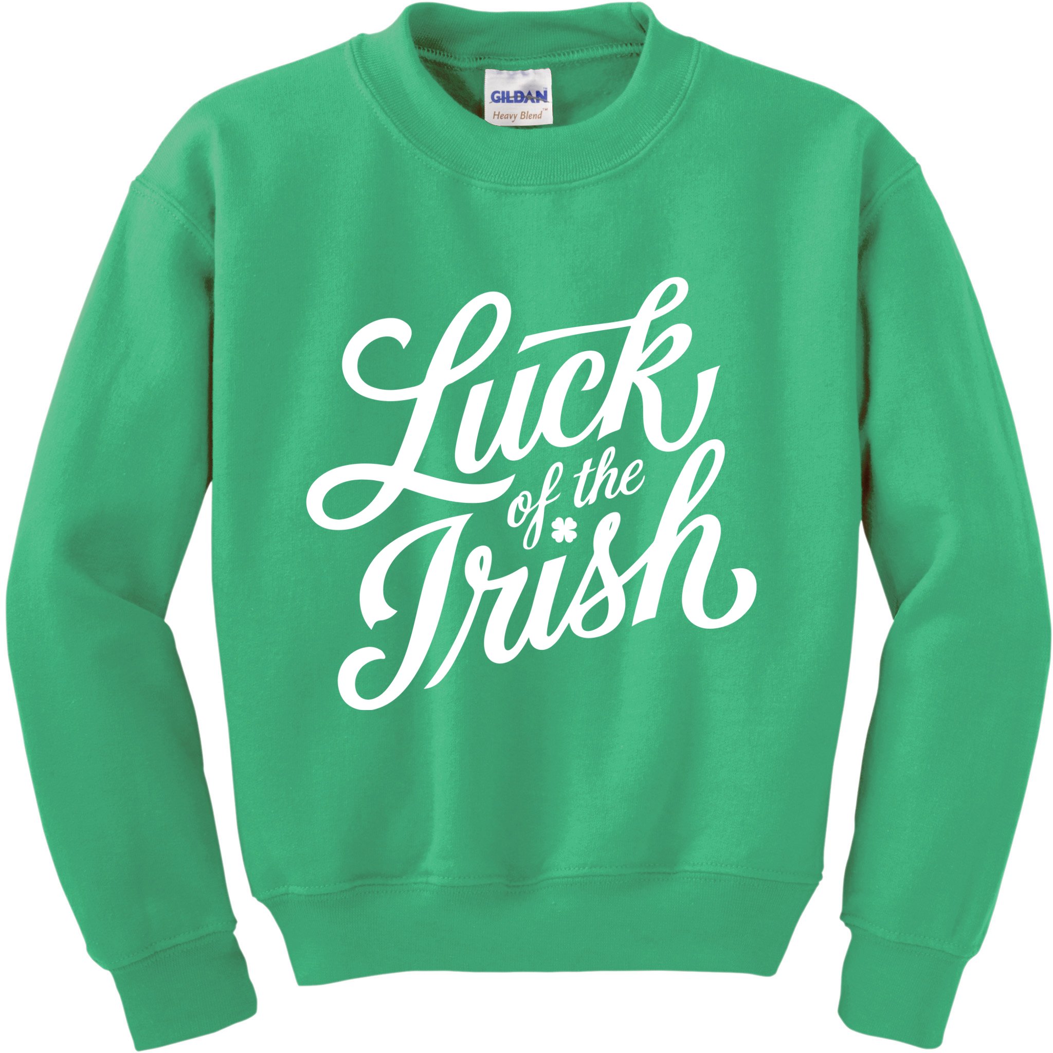 Luck Of The Irish St Patricks Day Kids Sweatshirt