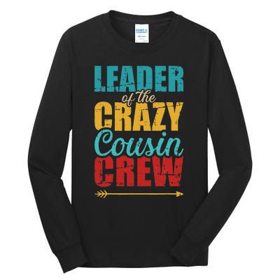 Leader of the crazy cousin crew retro Tall Long Sleeve T-Shirt