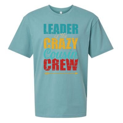 Leader of the crazy cousin crew retro Sueded Cloud Jersey T-Shirt