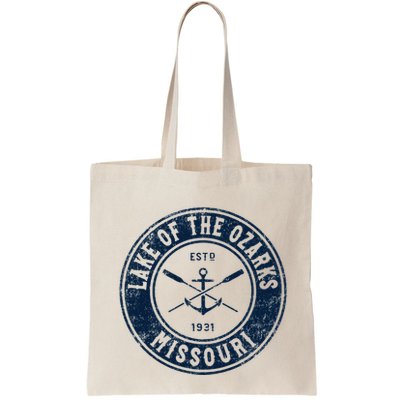 Lake Of The Ozarks Missouri Mo Vintage Boat Anchor & Oars Bag