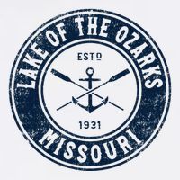 Lake Of The Ozarks Missouri Mo Vintage Boat Anchor & Oars Bucket Hat