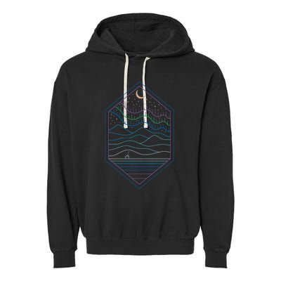 Lights Of The North Garment-Dyed Fleece Hoodie