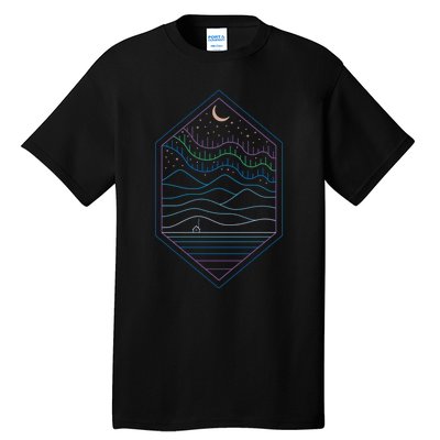 Lights Of The North Tall T-Shirt