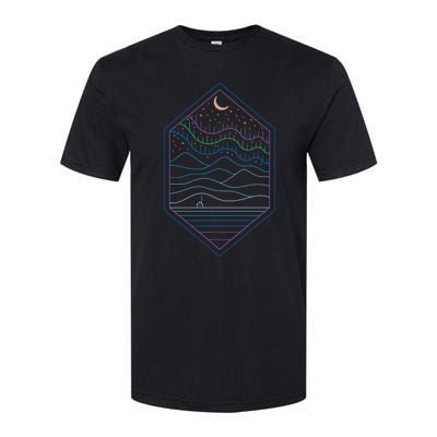 Lights Of The North Softstyle CVC T-Shirt