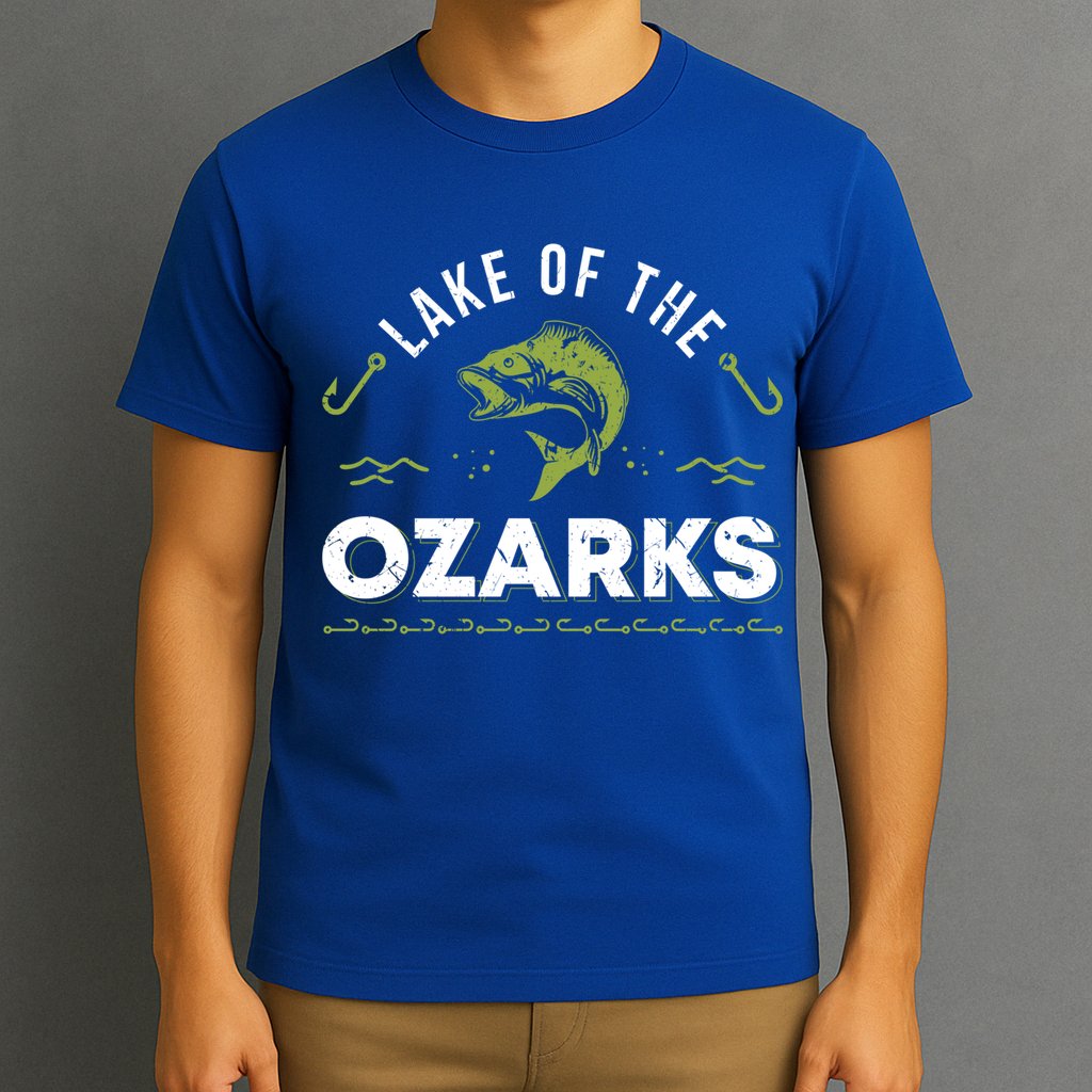 Lake Of The Ozarks Missouri Fishing Family Vacation Souvenir Gift T-Shirt